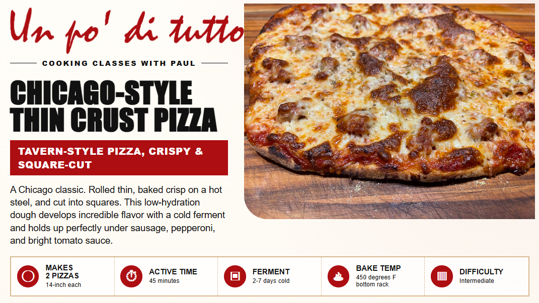 Printable chicago style pizza recipe