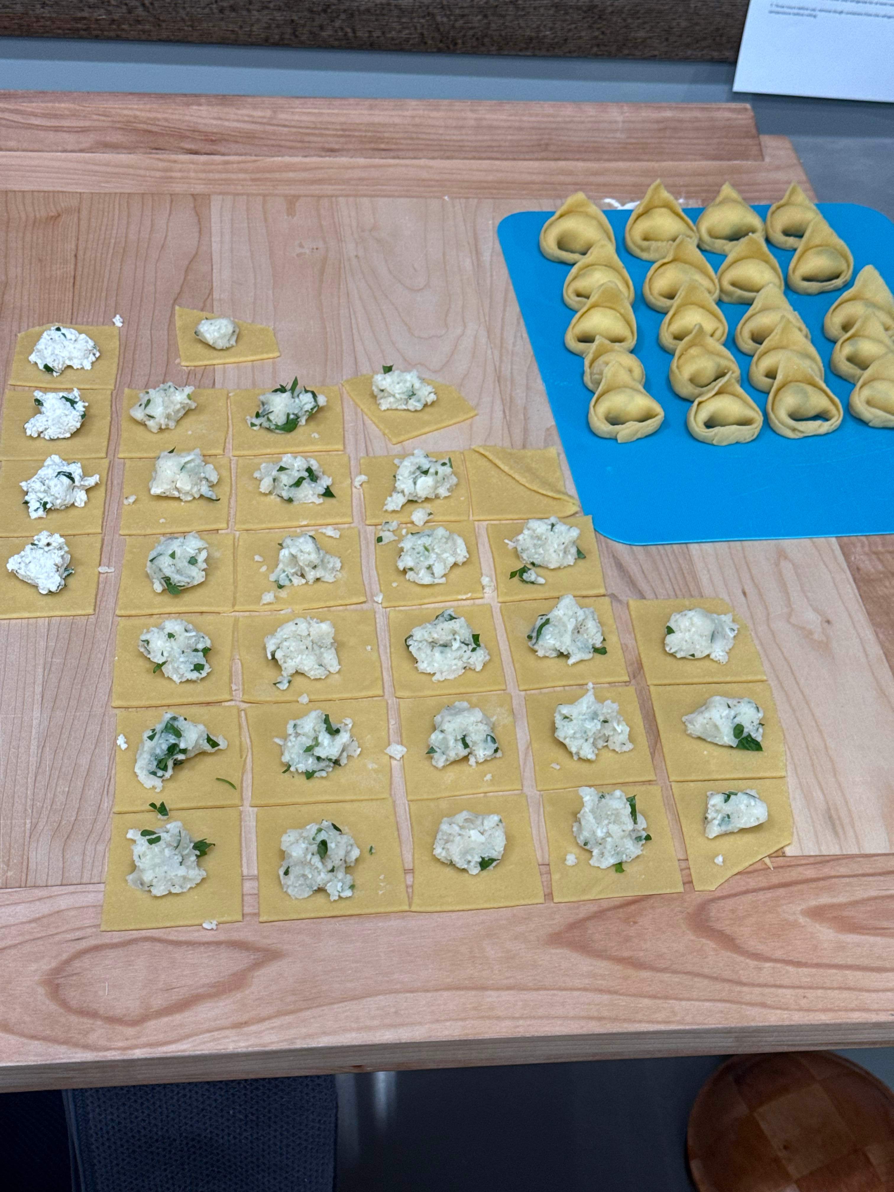 Fresh pasta - Tortelloni class photo